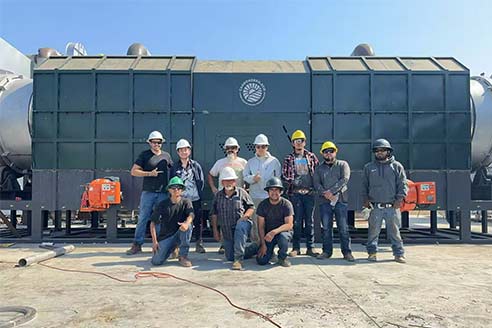 BST-50塑料碳化項目成功投運案例